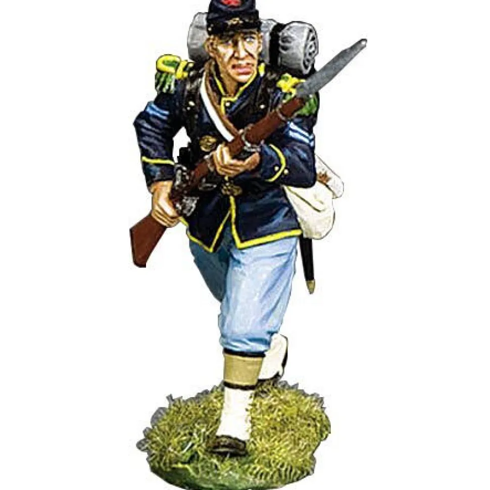 Infantry Corporal Charging 1/30 Figure Metal by King and Country