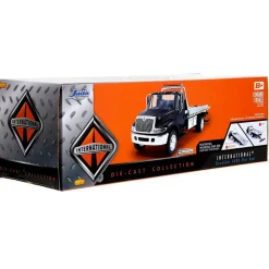 International Flatbed Tow Truck - Primer Black 1:24 Scale Diecast Model Truck by Jada Toys