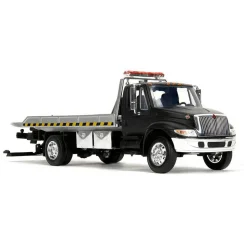 International Flatbed Tow Truck - Primer Black 1:24 Scale Diecast Model Truck by Jada Toys