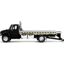 International Flatbed Tow Truck - Primer Black 1:24 Scale Diecast Model Truck by Jada Toys