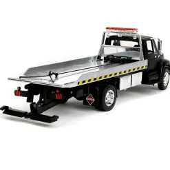International Flatbed Tow Truck - Primer Black 1:24 Scale Diecast Model Truck by Jada Toys
