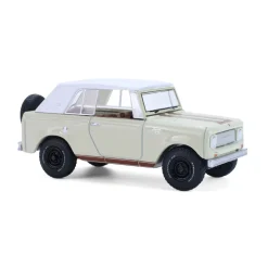 1967 International Scout 800 Sportop - Cream & Brown 1:64 Scale Diecast Model Truck by Greenlight