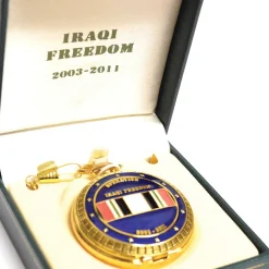Iraqi Freedom Pocket Watch by Sigma Impex, Inc.