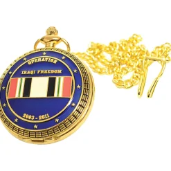 Iraqi Freedom Pocket Watch by Sigma Impex, Inc.