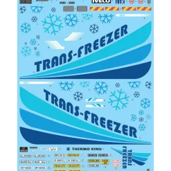 Iveco Turbostar Reefer Truck 1/24 Kit 1:24 scale Plastic by Italeri