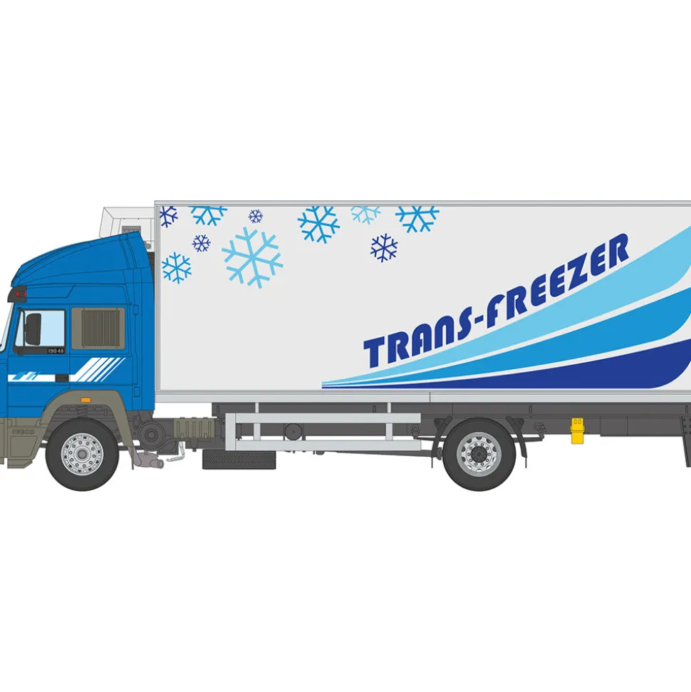 Iveco Turbostar Reefer Truck 1/24 Kit 1:24 scale Plastic by Italeri