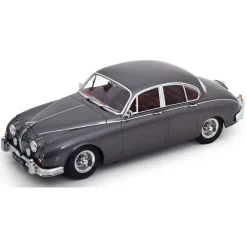 1959 Jaguar MK II 3.8 LHD - Dark Gray 1:18 Scale Diecast Model Car by KK Scale