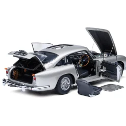 James Bond Aston Martin DB5 - Goldfinger w/Weapons 1:18 Scale Diecast Composite Model Car by AutoArt
