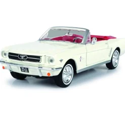 1964 1/2 James Bond Ford Mustang Convertible - Goldfinger 1:24 Scale Diecast Model Car by Motormax