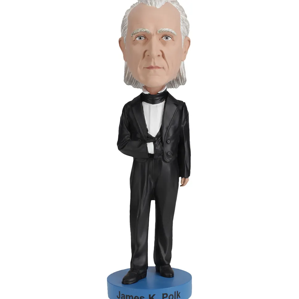 James K. Polk Bobblehead Royal Bobbles (RB1180) Resin by Royal Bobbles
