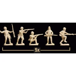 Japanese Infantry 1/72 Plastic Figures Italeri (6170s) 1:72 Scale Plastic by Italeri
