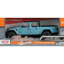 Jeep Gladiator Rubicon - Hardtop - Anvil 1:27 Scale Diecast Model Truck by Motormax