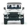 Jeep Gladiator Rubicon - Soft Top - White 1:27 Scale Diecast Model Truck by Motormax