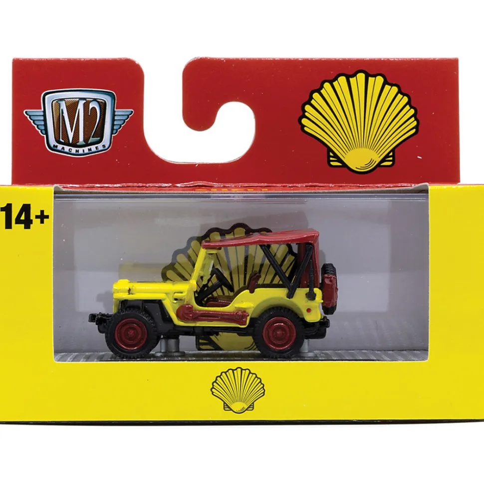 1944 Jeep MB - Shell 1:64 Scale Diecast Model Truck by M2 Machines