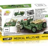JEEP Medical MB Vehicle Building Brick Set 1:35 Scale by Cobi Toys