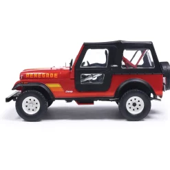 1983 Jeep Renegade - Sebring Red 1:24 Scale Diecast Model Truck by IXO Models