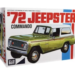 1972 Jeepster Commando 1:25 Scale Plastic Model Kit by AMT