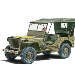 Jeep Willys MB 80th DD-Anniversary 1/24 Kit 1:24 Scale Plastic Model Kit by Italeri