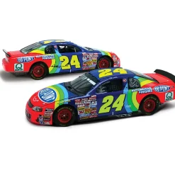 1996 Jeff Gordon DuPont - Dover Raced Win Arc Platinum Nazca 1:24 Scale Diecast Model Car by Lionel Racing