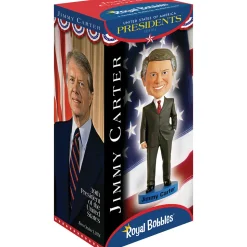 Jimmy Carter Bobblehead RB11454 heavyweight polyresin by Royal Bobbles