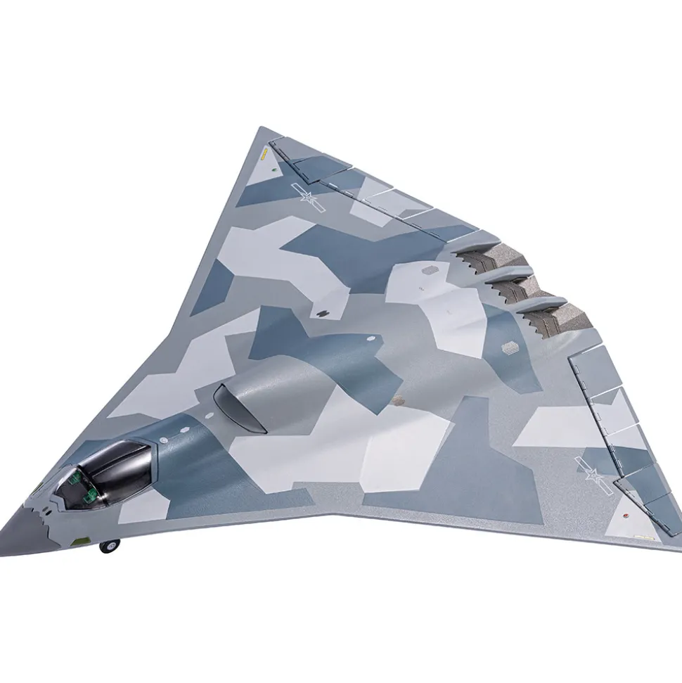 J-36 Stealth Fighter 1/100 Die Cast Model 1:100 scale Metal by Air Force 1