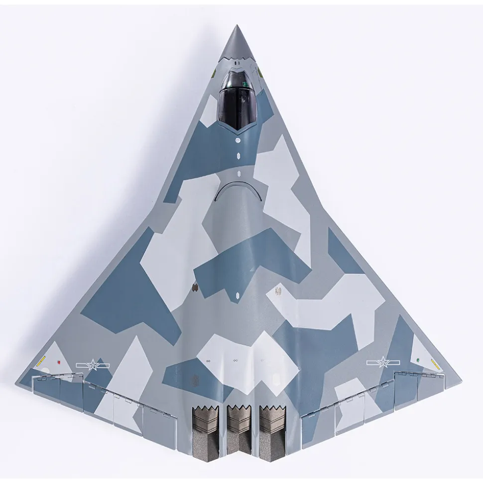 J-36 Stealth Fighter 1/100 Die Cast Model 1:100 scale Metal by Air Force 1