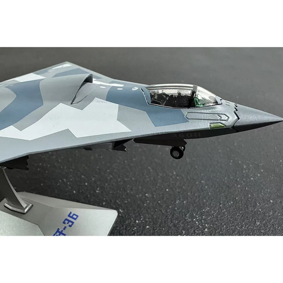 J-36 Stealth Fighter 1/144 Die Cast Model 1:144 scale Metal by Air Force 1