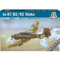 JU 87 B-2/R-2 Stuka 1/72 Kit 1:72 Scale Plastic Model Kit by Italeri