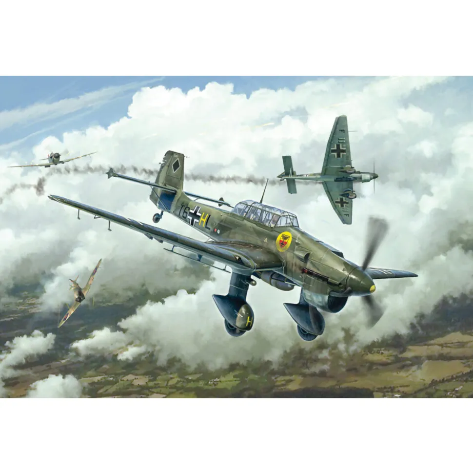 Ju 87 B Stuka 1/48 Kit Italeri (2807) 1:48 scale Plastic by Italeri