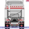 1976 Kenworth K100 Aerodyne Canada 25 - Grey 1:64 Scale Diecast Model Truck by IXO Models