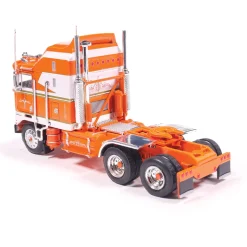 1976 Kenworth K100 Aerodyne - Orange 1:64 Scale Diecast Model Truck by IXO Models
