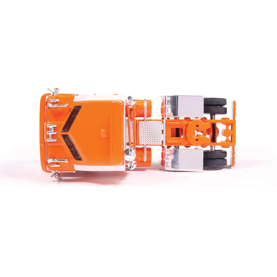 1976 Kenworth K100 Aerodyne - Orange 1:64 Scale Diecast Model Truck by IXO Models