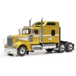 1990 Kenworth W900 - Gold 1:43 Scale Diecast Model Truck by IXO Models