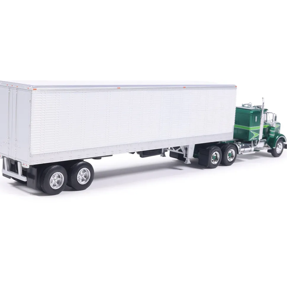 1974 Kenworth W-925 - Green With White Trailer 1:64 Scale Diecast Model Truck by IXO Models