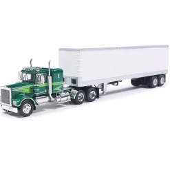 1974 Kenworth W-925 - Green With White Trailer 1:64 Scale Diecast Model Truck by IXO Models