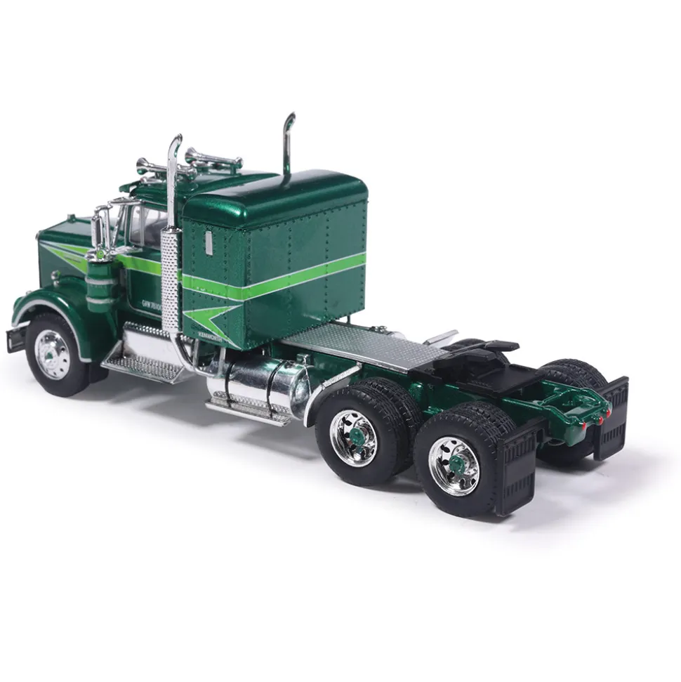 1974 Kenworth W-925 - Green With White Trailer 1:64 Scale Diecast Model Truck by IXO Models