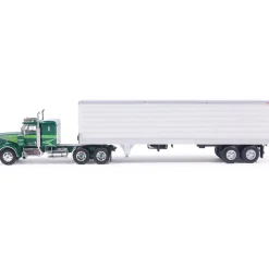 1974 Kenworth W-925 - Green With White Trailer 1:64 Scale Diecast Model Truck by IXO Models