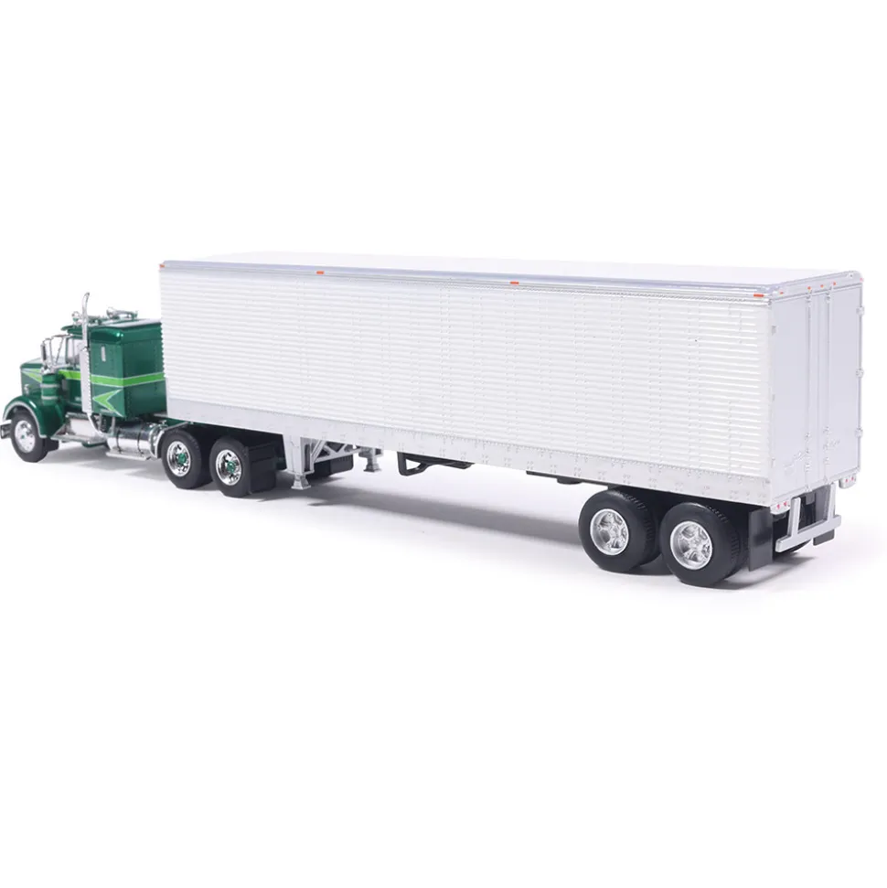 1974 Kenworth W-925 - Green With White Trailer 1:64 Scale Diecast Model Truck by IXO Models