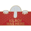 KILROY WAS HERE PIN KILROY WAS HERE PIN (P15513) by Eagle Emblems
