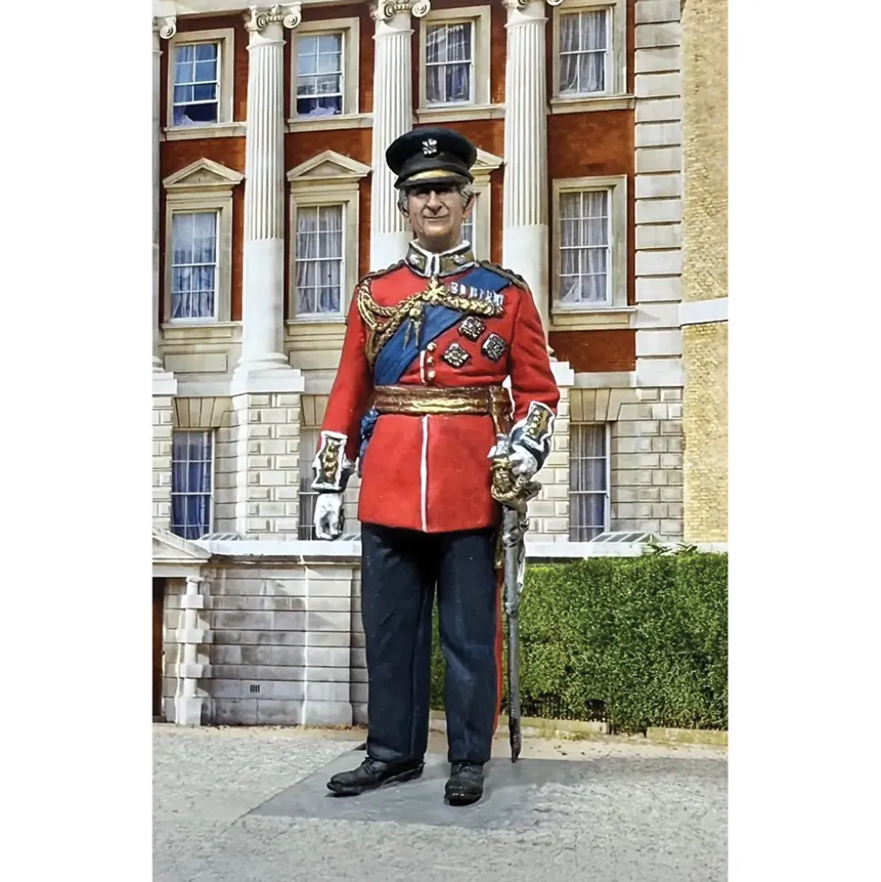 King Charles III 1/30 Figure WILLIAM BRITAIN (10214) 1:30 scale Metal by William Britain