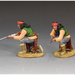 Kneeling Apache w/Carbine 1/30 Figure KING & COUNTRY (TRW189) 1:30 Scale Metal by King and Country