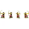 Kneeling Ashigaru Archer 1/30 Figure K&C (SW003) 1:30 Scale Metal by King and Country