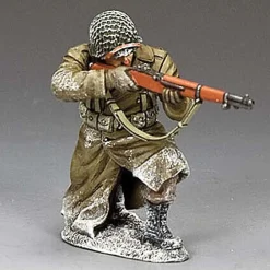Kneeling Rifleman 1/30 Figure K & C (BBA094) by King and Country