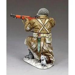 Kneeling Rifleman 1/30 Figure K & C (BBA094) by King and Country