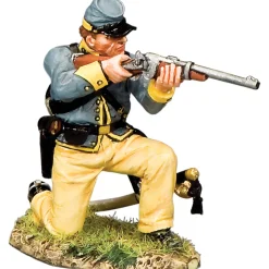 Kneeling Trooper Firing Carbine 1/30 Figure 1:30 scale Metal by King and Country