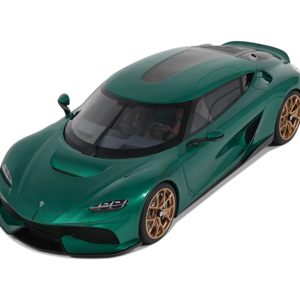 2024 Koenigsegg Gemera - Racing Green 1:18 Scale Cast Resin Model by GT Spirit