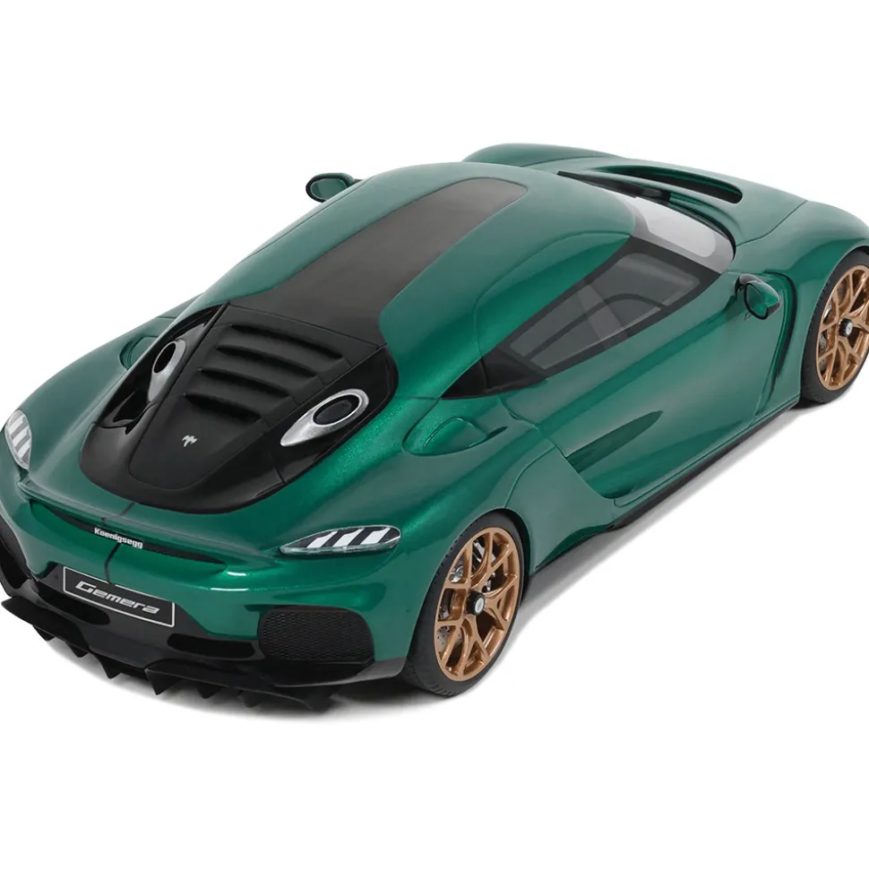 2024 Koenigsegg Gemera - Racing Green 1:18 Scale Cast Resin Model by GT Spirit