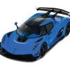 2025 Koenigsegg Jesko - Blue 1:18 Scale Cast Resin Model Car by GT Spirit