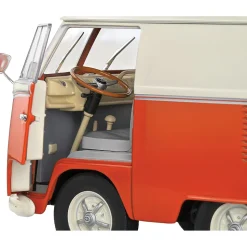 1950 Kool Kombi & Trailer - Orange 1:18 Scale Diecast Model Car by Solido