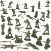 Korean War U.S. Winter 16 Piece Plastic Figure Set BMC TOYS (67121) Plastic by BMC Toys